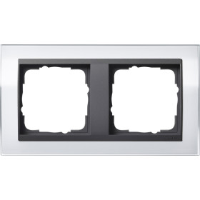 Gira Event Clear Бел/Антрацит Рамка 2-ая