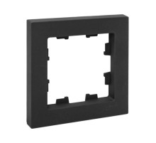 EKF Эпика 1 - местная рамка, чёрная, пластик.