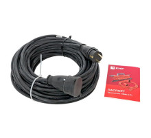 EKF Зевс 2.0 Удлинитель 50м с заземлением КГ 3*2,5 16А/4кВт IP44.