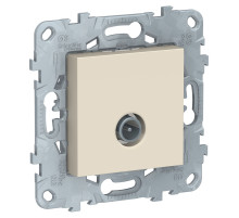 Schneider Electric Unica New Беж Розетка TV, оконечная