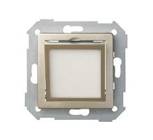 Simon 82 Шампань Накладка на ориентационный led-светильник, S82,82Нат