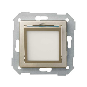 Simon 82 Шампань Накладка на ориентационный led-светильник, S82,82Нат