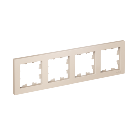 Systeme Electric AtlasDesign Беж Рамка 4-ая, универсальная