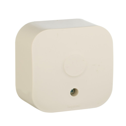 Вывод кабеля - Legrand Quteo - IP20 накладной монтаж - слоновая кость