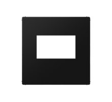 JUNG A Flow/A 550 Черный матовый Kрышка для USB-зарядный устройств без видимого винта