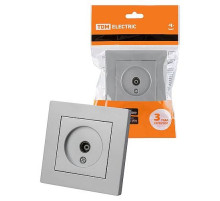 TDM Розетка телевизионная простая (0-2400МГц, 