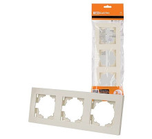 TDM Рамка 3-х постовая сл. кость 