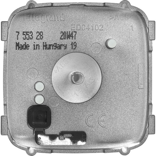 Valena ALLURE.Лицевая панель для термостата для теплых полов.Антрацит