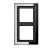 JUNG LSD Блестящий хром Рамка 2-ая