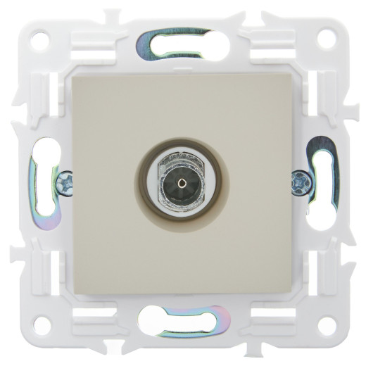 SKANDY Роз. TV оконечная SK-A12B беж. IEK