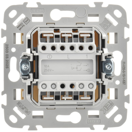 FLITE Выключ. 2-кл. 10А ВС12-1-0-ФлН нав. IEK