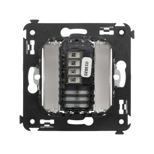 Диммер кнопочный в стену для LED ламп, Avanti, белое облако