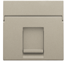 Niko Шампань Накладка на розетку RJ