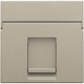 Niko Шампань Накладка на розетку RJ