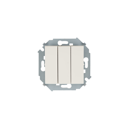 Simon 15 Бежевый Выключатель 3-кл, 10А, 250В, винт.заж.