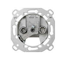 Simon 75 Мех Розетка TV оконечная 11дБ