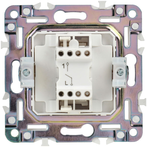 SKANDY Выключ. 1-кл. 10А SK-V01Bl черн. IEK