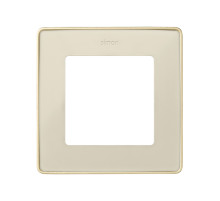 Simon 82 Detail Слоновая кость, основание шампань Рамка 1-ая