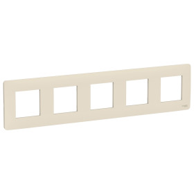 Schneider Electric Unica Studio Беж Рамка 5-ная