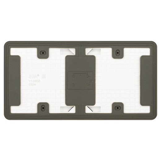 Розетка ЭРА Эксперт 11-2503-01 двойная с заземлением с крышкой 2х2P+E горизонт IP55 16A-250В ОУ белый