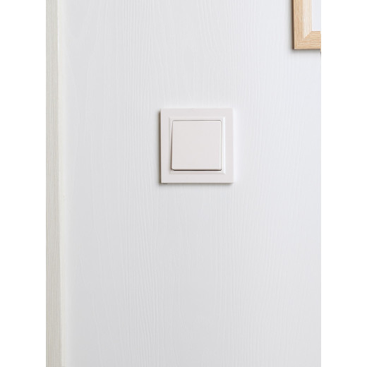 BRITE Рамка 1-мест. IP44 РУ-1-БрЖ-44 жемч. IEK