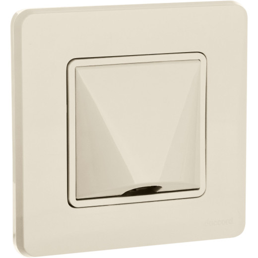 Вывод кабеля IP21 - Legrand/Daccord Inspiria - с зажимом для кабеля - слоновая кость