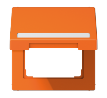 JUNG крышка с полем для надписи, оранжевый