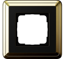 Gira ClassiX Латунь/Черный Рамка 1-ая