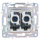 SKANDY Роз. комп. 2-ая RJ45 кат.6 SK-K04Sa песоч. IEK