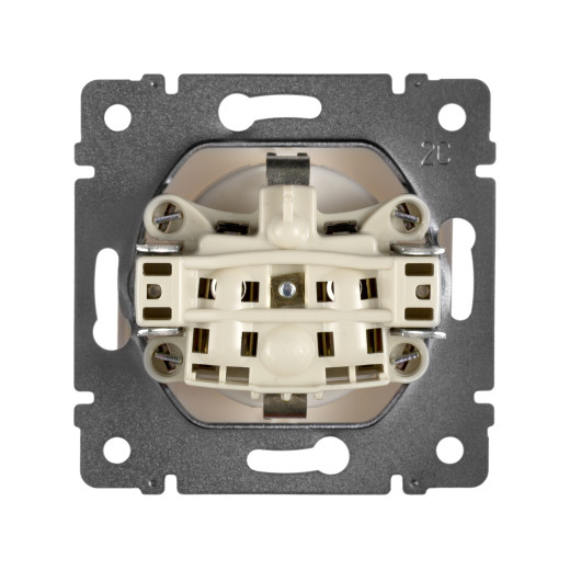 Розетка с заземлением - Legrand Valena - без шторок 16А 250В винтовые зажимы - белый