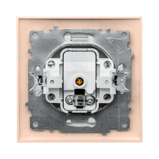 Валенсия розетка телевизионная 1-местная 75Ом 5-862МГц кремовая EKF PROxima