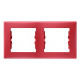 SEDNA РАМКА 2-постовая, горизонтальная, КРАСНЫЙ