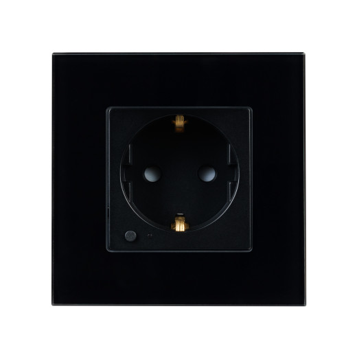 Розетка электрическая с Zigbee управлением SCT-OMALI-EUZB1-PL-BK (240V, 16A, Zigbee) (Arlight, -)