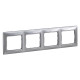 Рамка 4 поста - Legrand Valena - алюминий