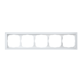 Systeme Electric ArtGallery Pure Органическое стекло Белый Рамка 5-ая