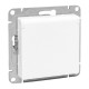 Механизм розетки, 16А, IP44, с заземлением, со шторками, c крышкой, белый Эпика EKF