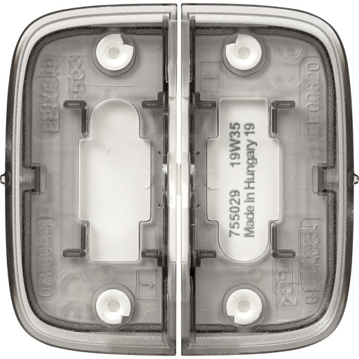 Valena ALLURE.Лицевая панель для двухклавишного выключателя.Жемчуг