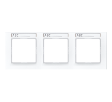 JUNG Рамка 3-кратная, белый