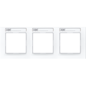 JUNG Рамка 3-кратная, белый