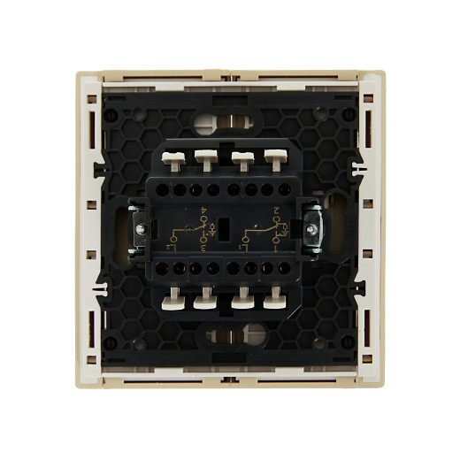 FORTE&PIANO Выключ. 2-кл. прох. с инд. 10А FP408 ван. IEK