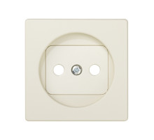 Simon 82 Слоновая кость Накладка розетки 1-ая