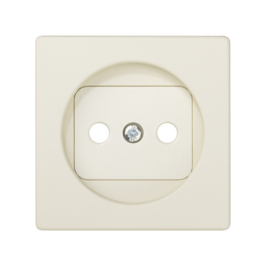 Simon 82 Слоновая кость Накладка розетки 1-ая