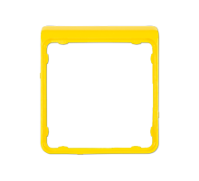 JUNG CD plus Желтая Рамка внешняя цветная