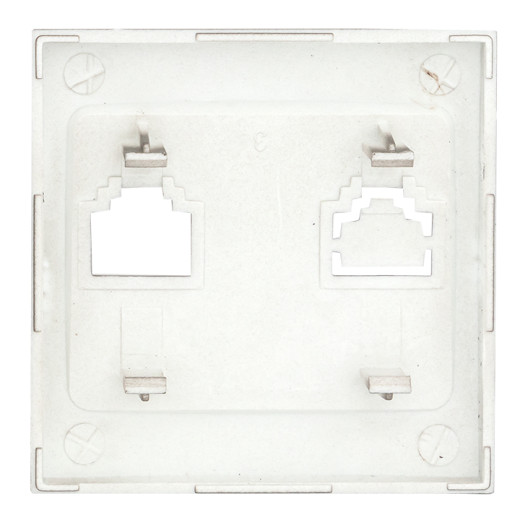 Валенсия лицевая панель розетки Phone 1-местная графит EKF PROxima