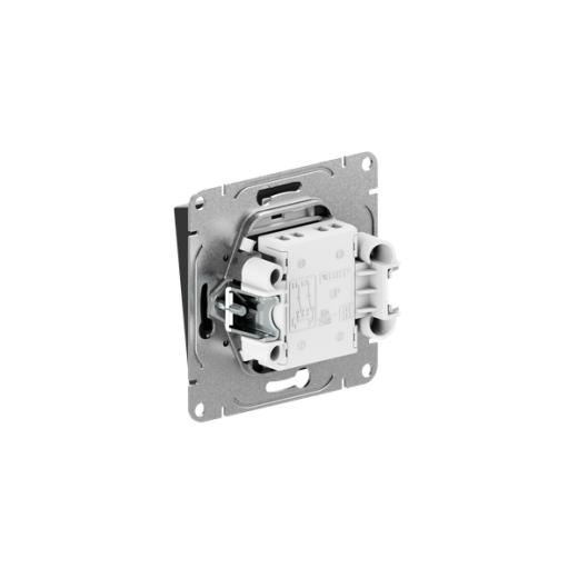 Механизм выключателя, одноклавишный, перекрёстный, чёрный Эпика EKF