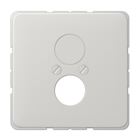 JUNG Крышка для 2-х гнезд светло-серая