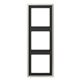 JUNG LS 990 Edelstahl Рамка 3-ая