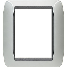 BT Светлый Алюминий Накладка 3+3 модуля.