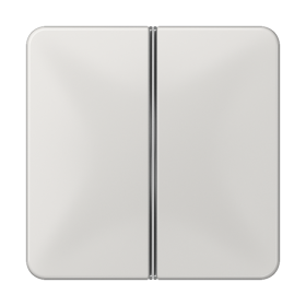 JUNG 2-клавишная накладка для пульта КNX, светло-серая, для серии СD