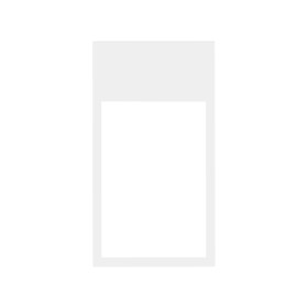 Simon 100 Белый матовый Рамка вертикальная на 2 поста/3 модуля